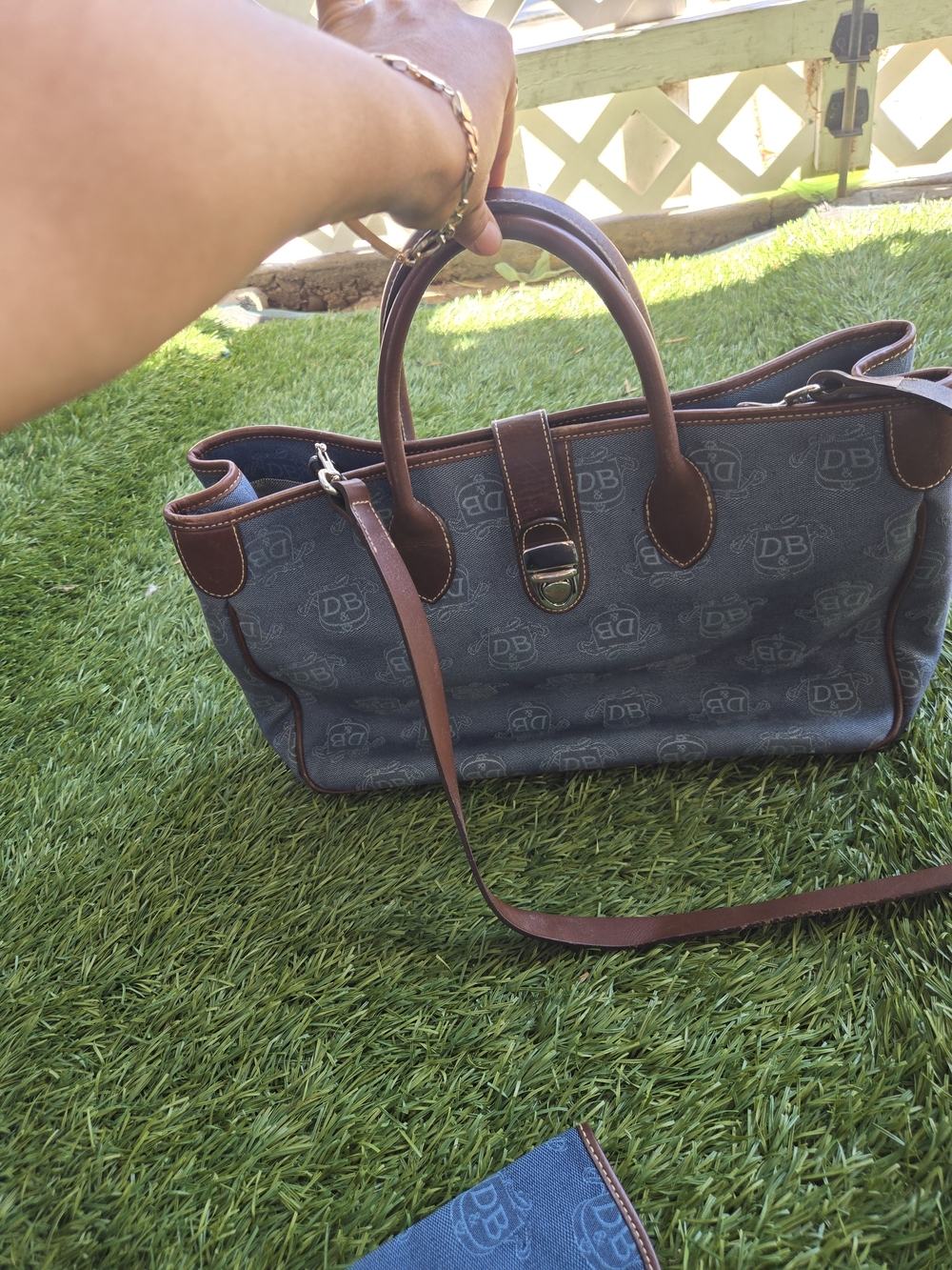 Dooney & Bourke Denim 2-Piece Set - Picture 5 of 10